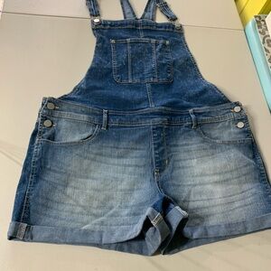 NOBO Blue Denim Short Overalls